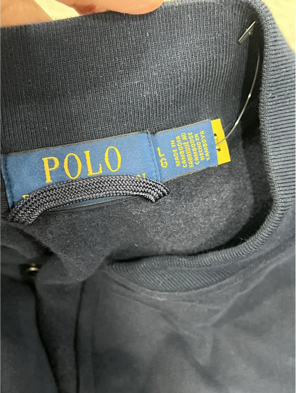 Polo Ralph Lauren press-stud sweatshirt